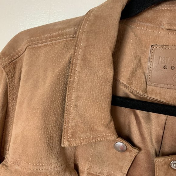 BLANK NYC Rodeo suede trucker crop jacket XXL - Picture 6 of 10